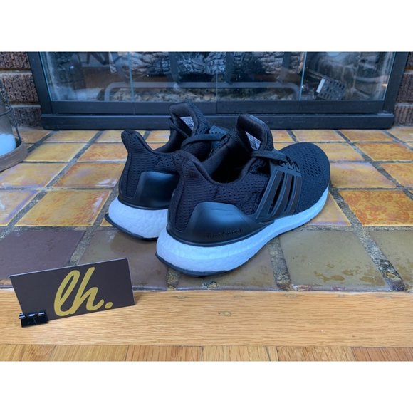 Youth 5.5y Adidas Ultraboost 1.0 “Black White” Athletic Running Shoes HQ4218 - Picture 6 of 7